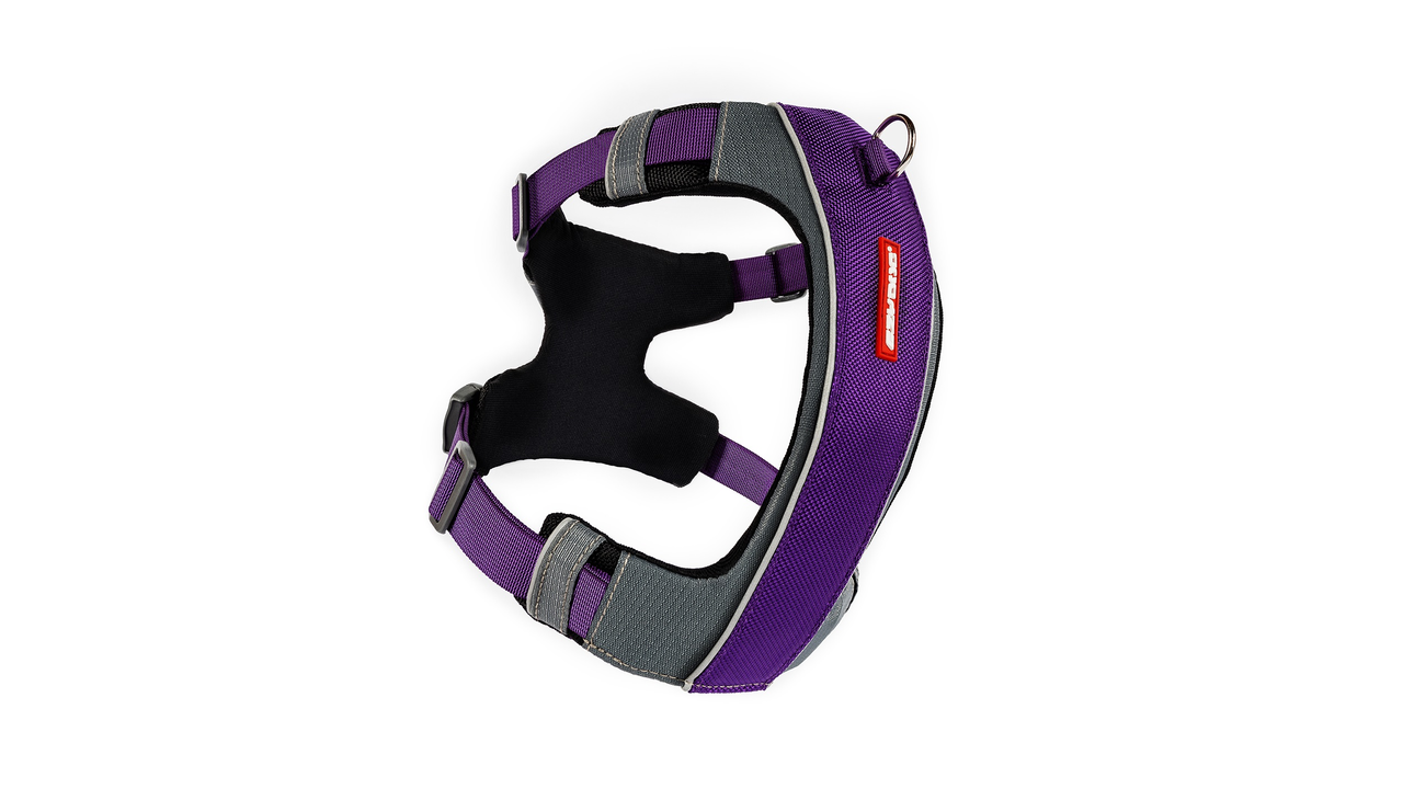 EzyDog X-Link Harness Purple - Dog Collars, Leashes & Harnesses 