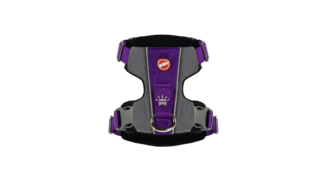 EzyDog X-Link Harness Purple - Dog Collars, Leashes & Harnesses 