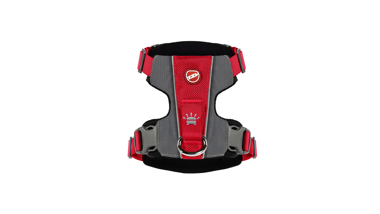 EzyDog X-Link Harness Red - Dog Collars, Leashes & Harnesses 