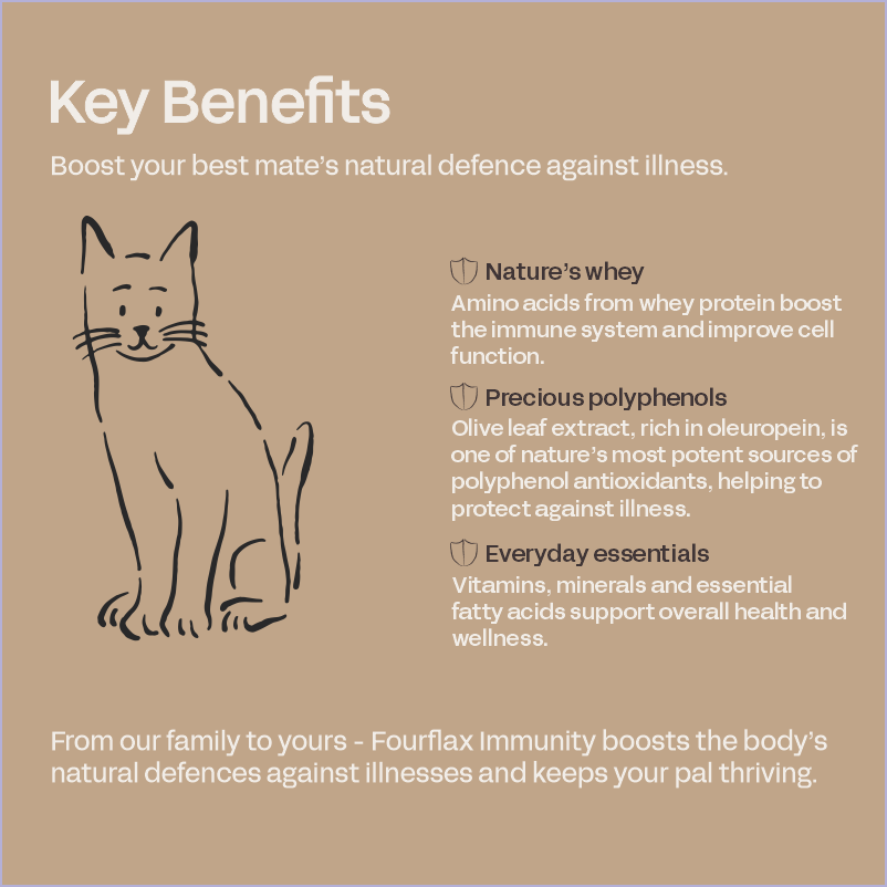 Fourflax Feline Immunity 200G