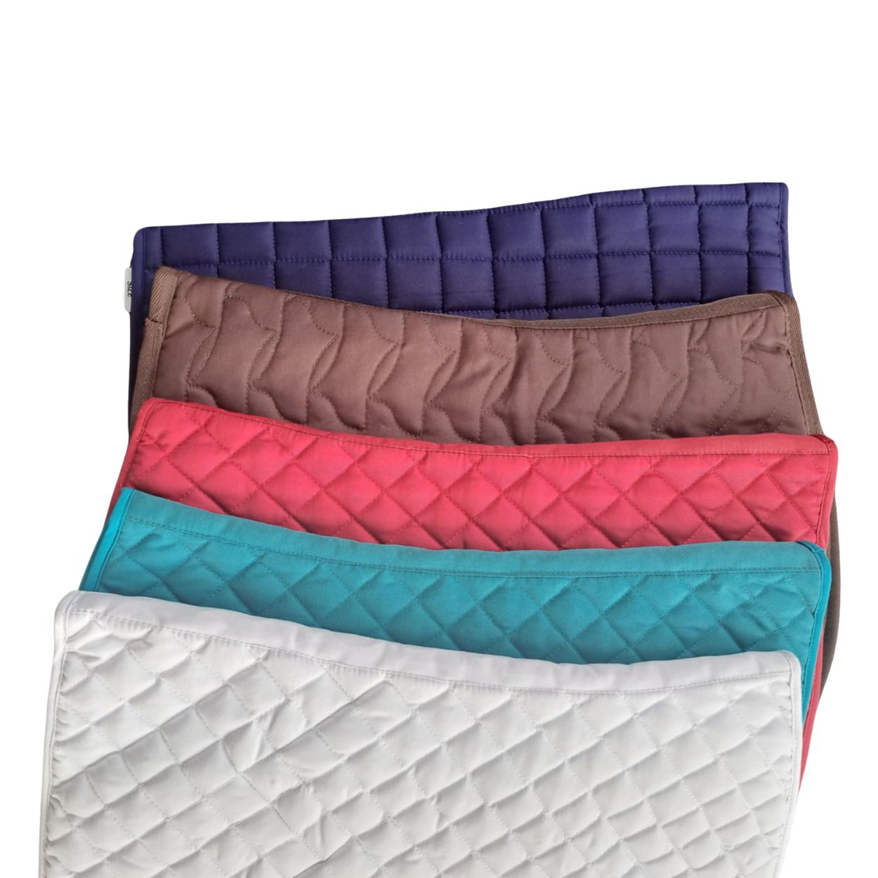 Flair GP Shaped Quilted Saddle Cloth - Asst Colours - Equine Horse Wear - Default Title