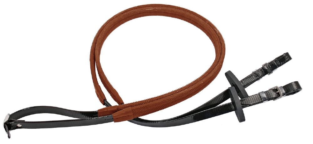 Flair Racewear Billet End Rubber Grip Reins