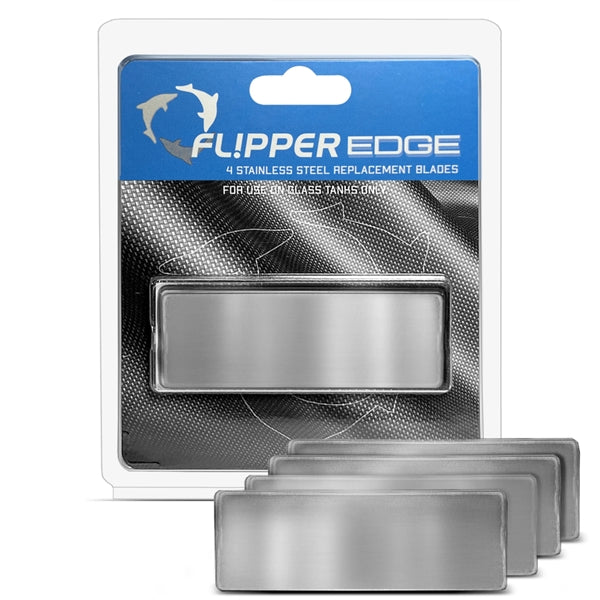 Flipper Edge Magnetic S/S Blades 4 Pack