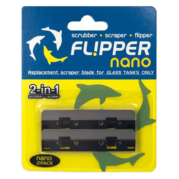 Flipper Float Cleaner Nano Replacement S/S Blade - 2 Pack