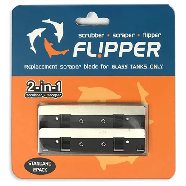 Flipper Float Cleaner Nano Replacement S/S Blade - 2 Pack