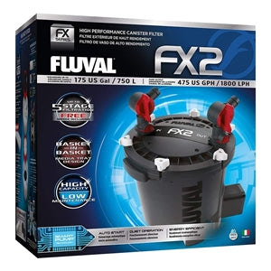 Fluval FX2 Canister Filter - Fish Tank Filters, Powerheads & Wavemakers 