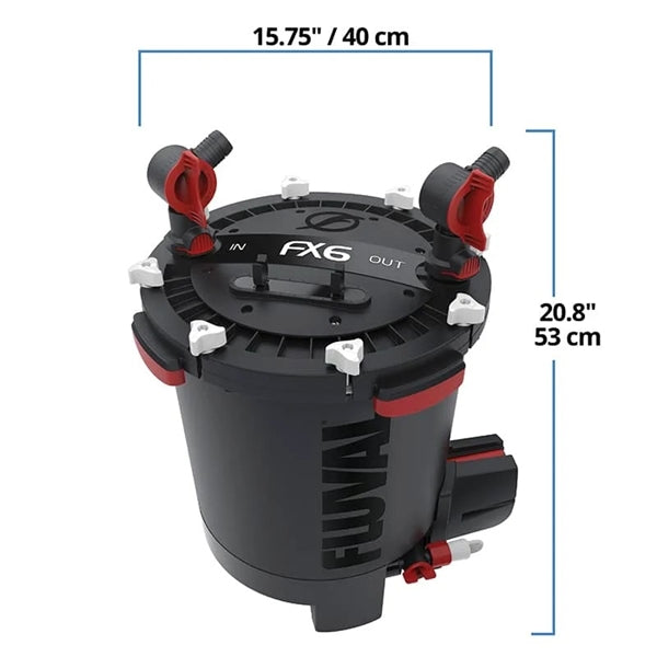Fluval FX6 Canister Filter - Fish Tank Filters, Powerheads & Wavemakers 