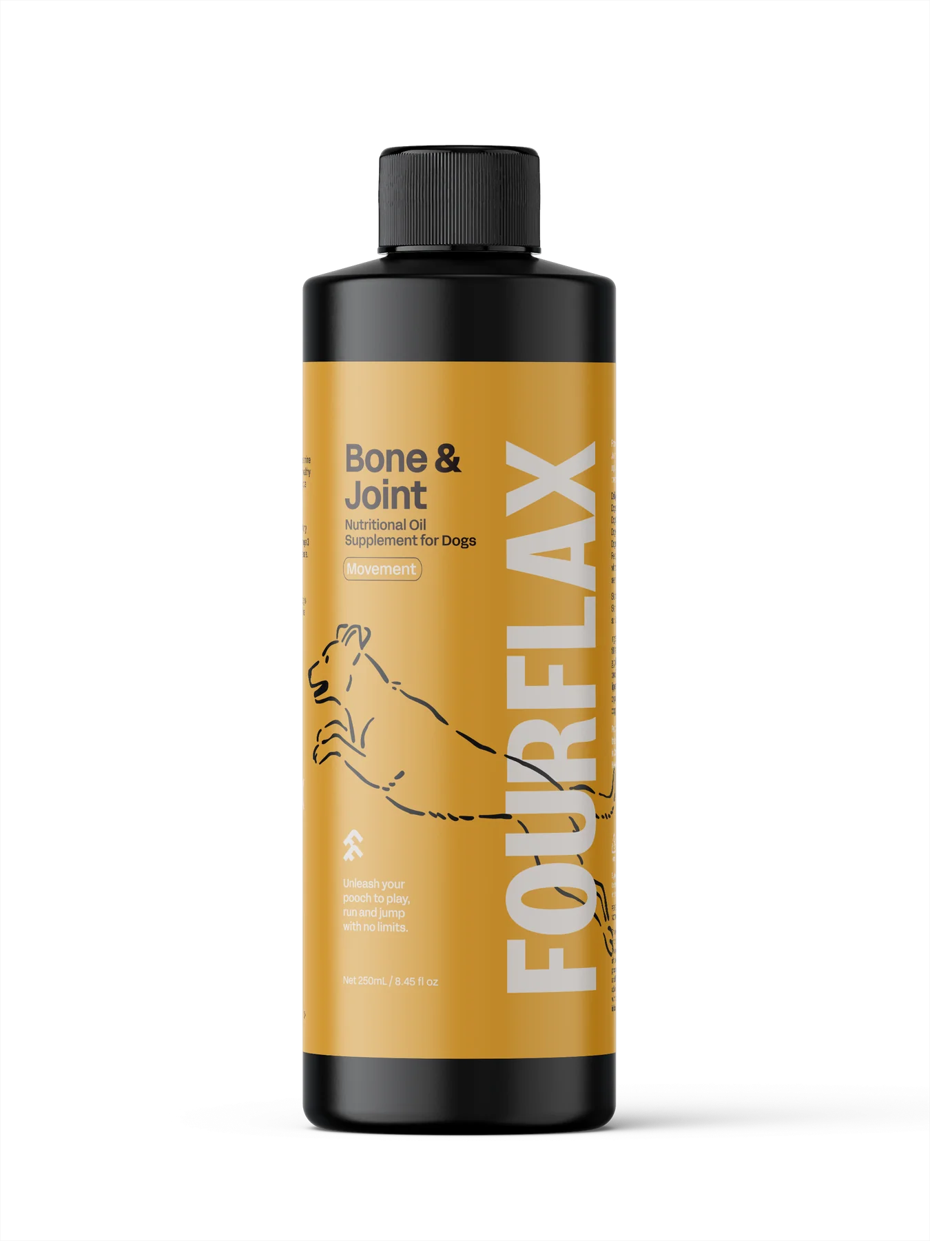 Fourflax Canine Bone & Joint Oil - Dog Health & Wellbeing 