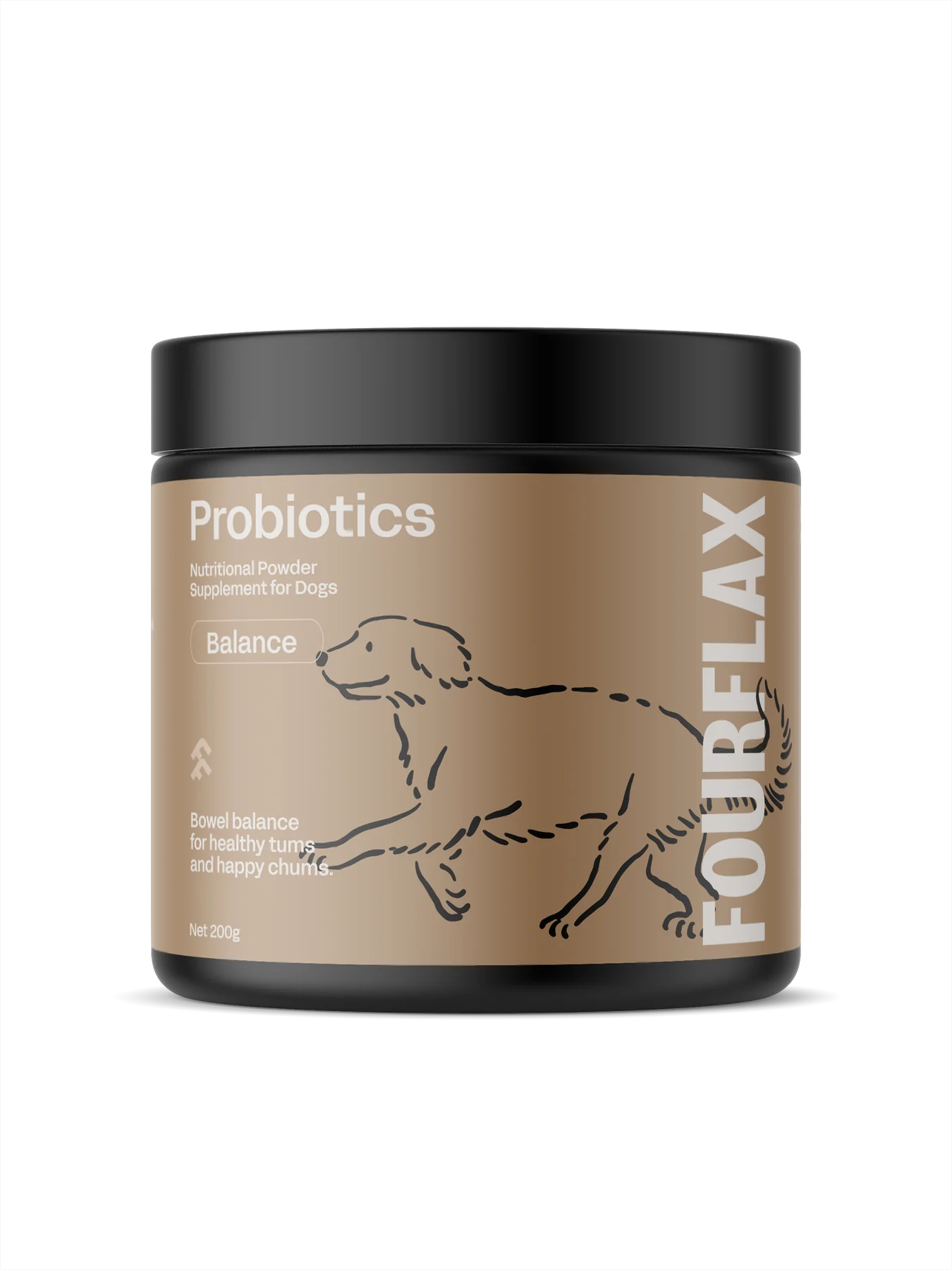 Fourflax Canine Probiotics - Dog Health & Wellbeing 