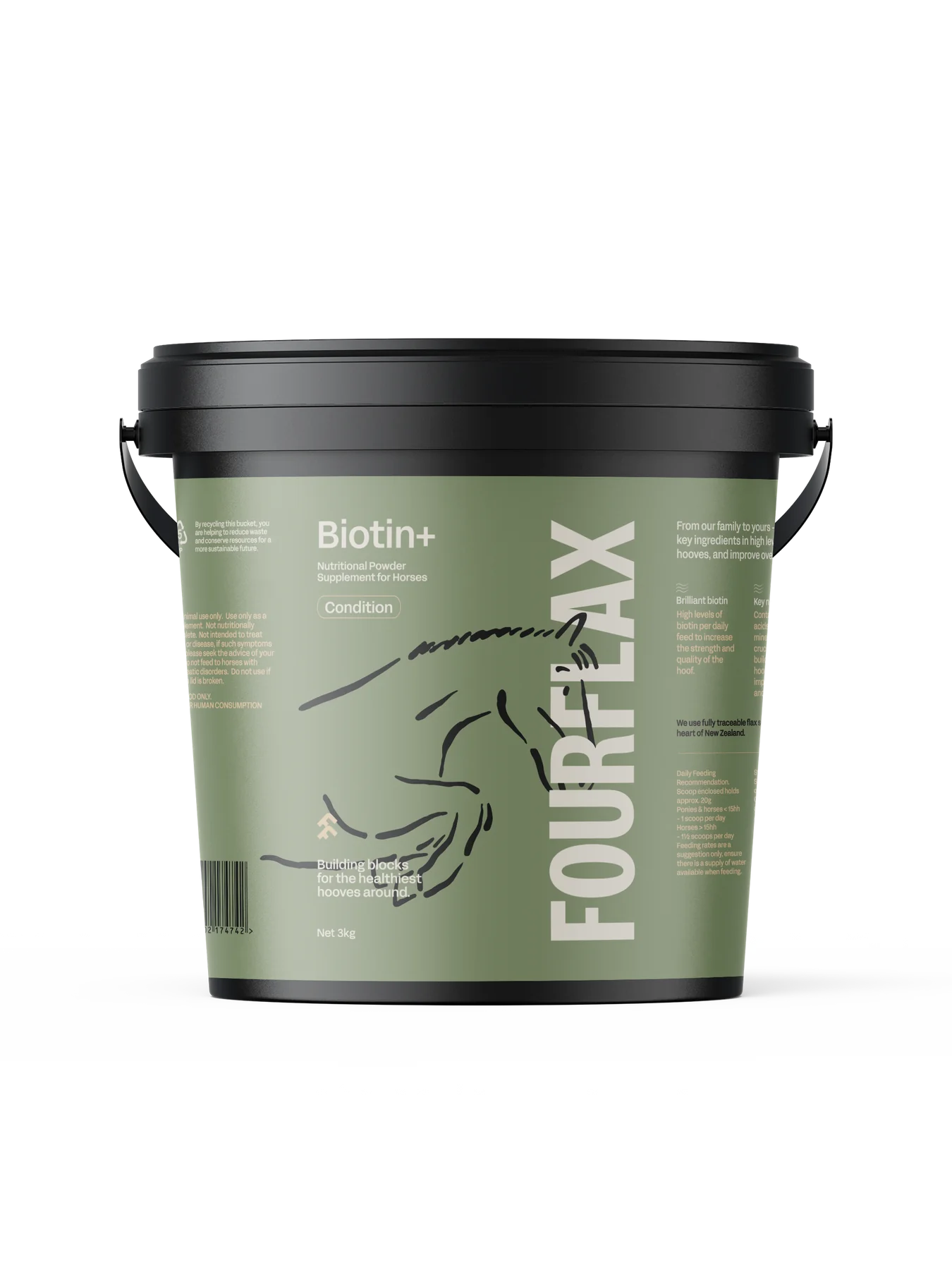 Fourflax Equine Botin+ - Equine Hoof Health 
