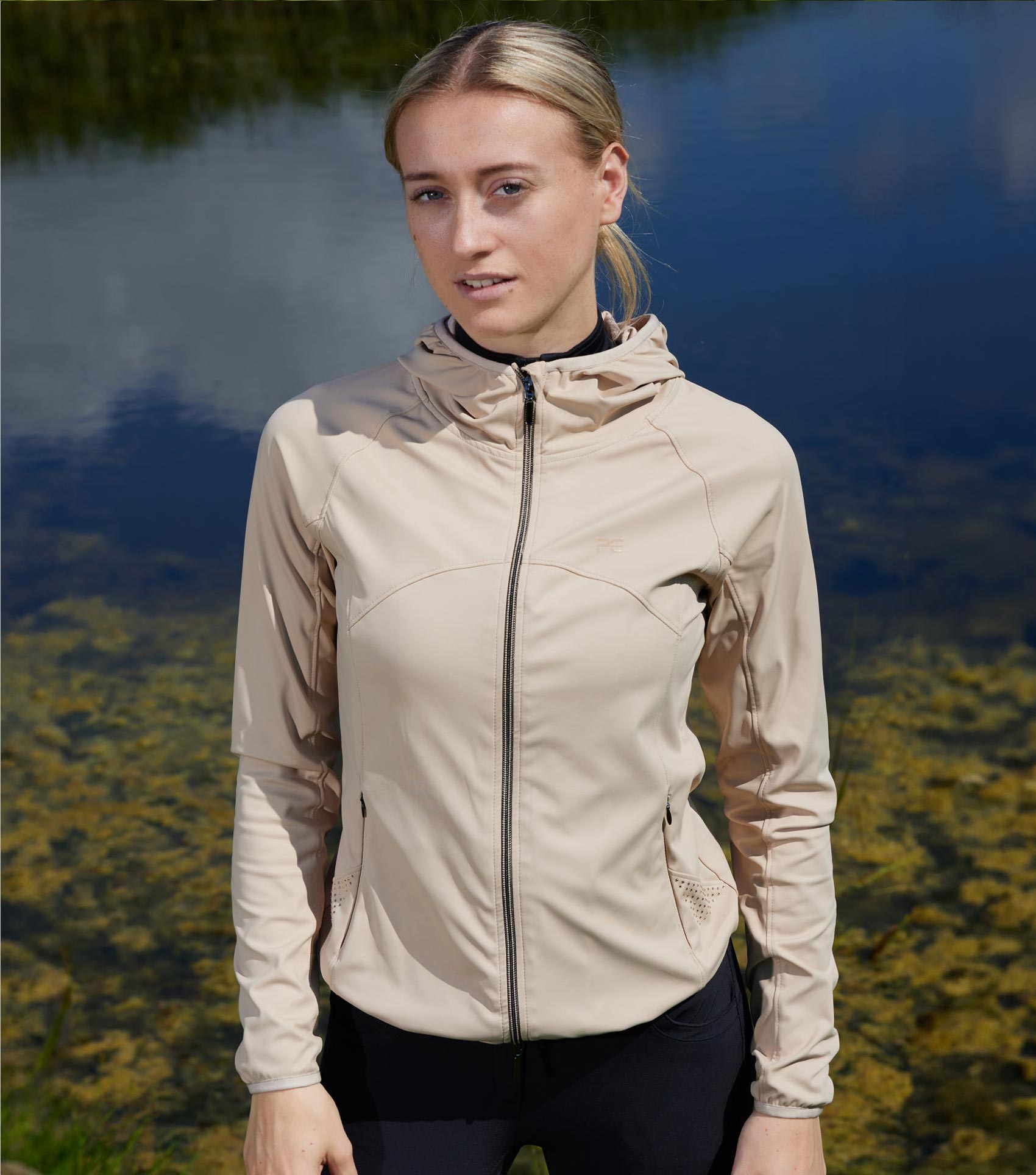 Premier Equine Franca Ladies Sports Jacket Champagne