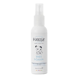 Furrish Baby Powder Cologne 150ml - Dog Shampoo, Conditioner and Spritzers 