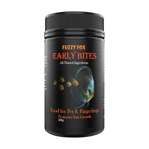 Fuzzy Fox Early Bites Fish Gel - Fish Tank Food - 65g-200g-700g