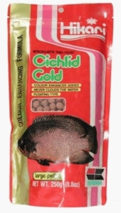 Hikari Cichlid Gold Large Pellet 250gm Floating