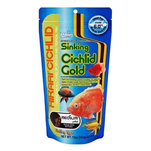 Hikari Sinking Cichlid Gold Medium 342gm Sinking