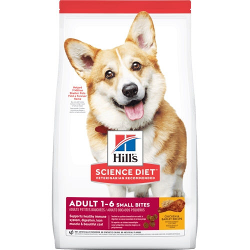 Hills Canine Adult Dog Small Bites Dog Food - Dog Food 