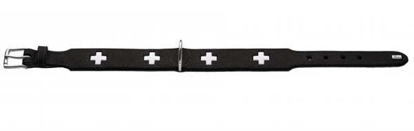 Hunter Swiss Collar Black - Dog Collars, Leashes & Harnesses 