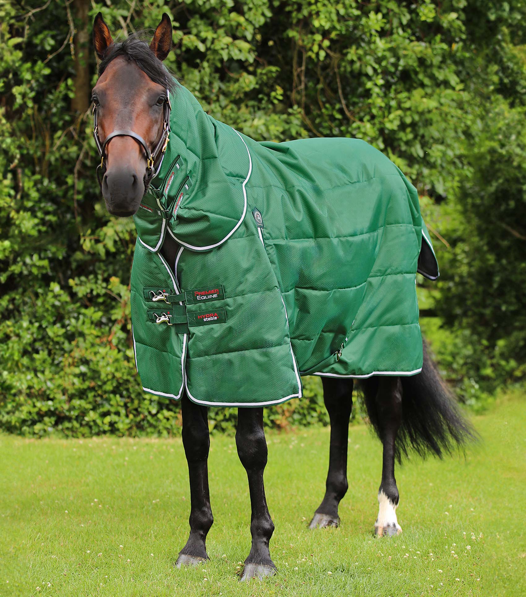 Premier Equine Hydra 200g Stable Rug with Neck Cover