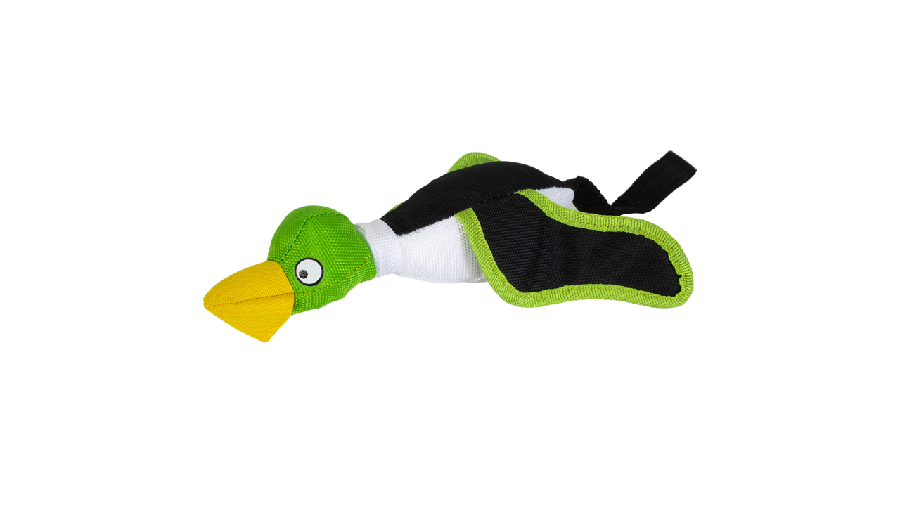 Hyper Pet Flying Mini Duck Green - Dog Toys 