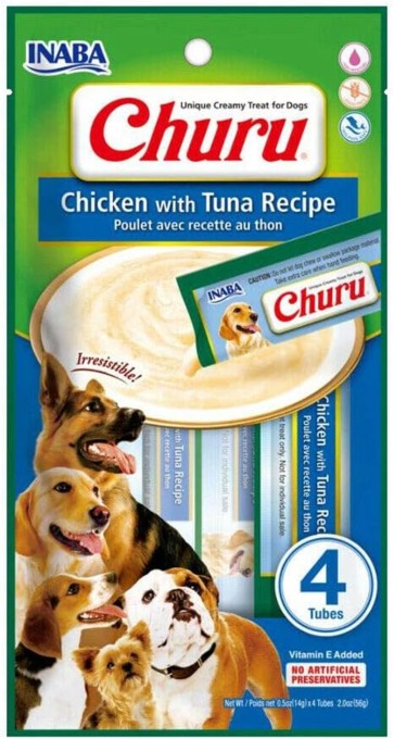 Inaba Dog Churu (14g x4) - Dog Treats 