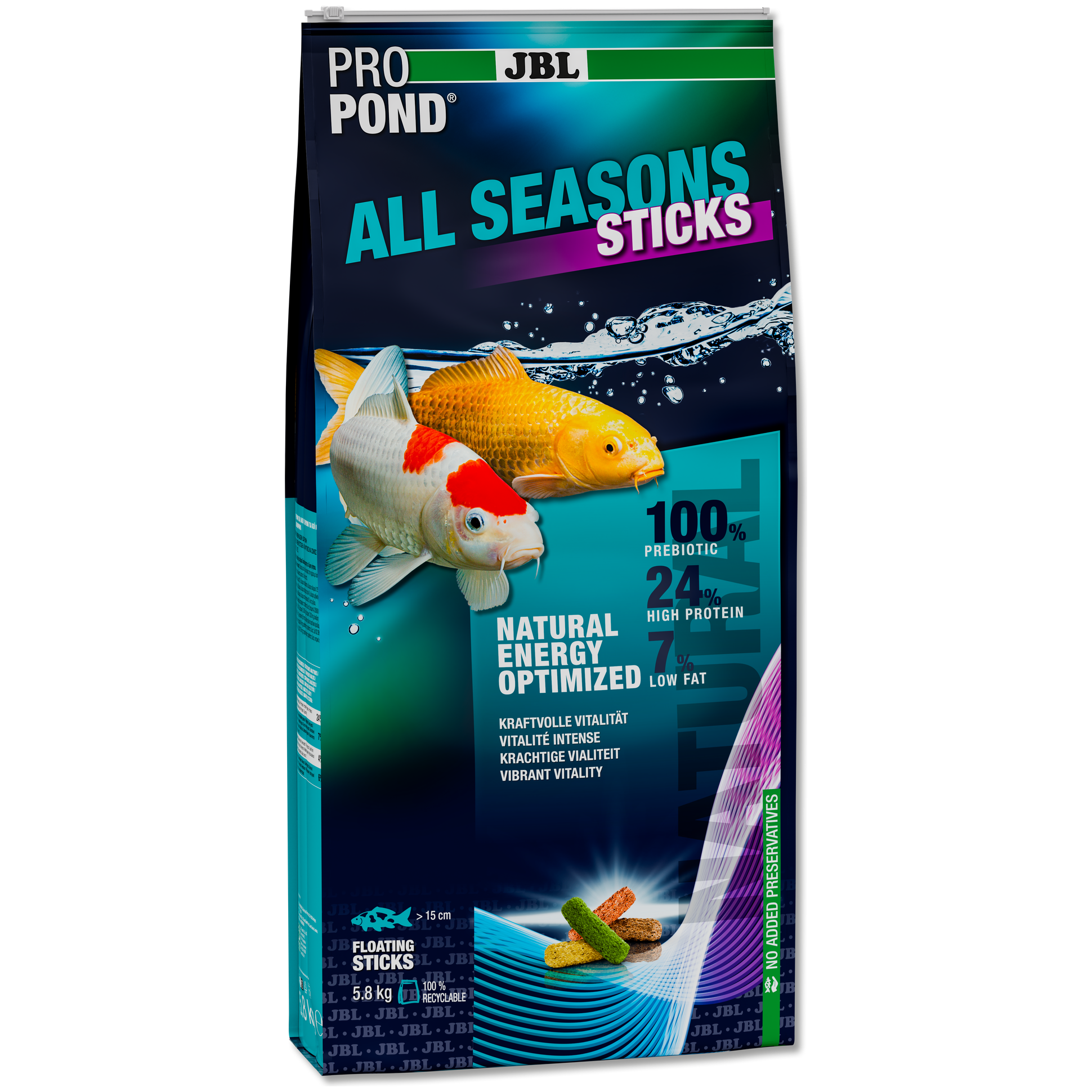 JBL ProPond All Seasons Sticks - Pond Food 
