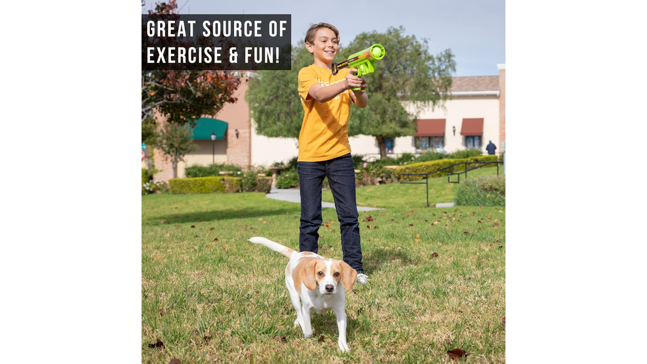 K9K2 Mini Kannon Mini Tennis Ball Launcher - Dog Toys 