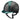 KEP Italia Carbon Helmet E-Light Matte / Metal Green Inserts - Equine Helmets - 2 Inserts / M 51cm-2 Inserts / M 52cm-2 Inserts / M 53cm-2 Inserts / M 54cm-2 Inserts / M 55cm