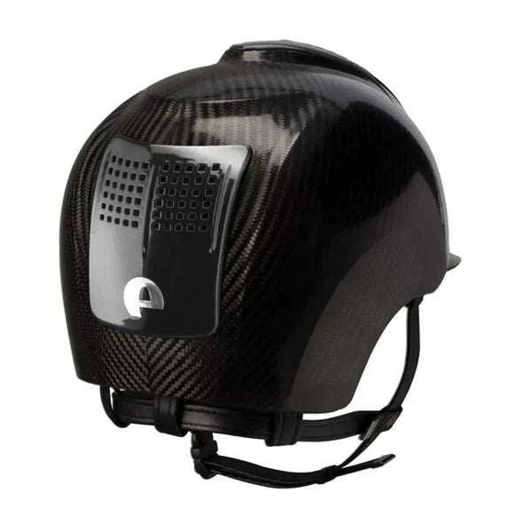 KEP Italia Carbon Helmet E-Light Shine / Metal Black Inserts - Equine Helmets - 3 Inserts / M 51cm-3 Inserts / M 52cm-3 Inserts / M 53cm-3 Inserts / M 54cm-3 Inserts / M 55cm