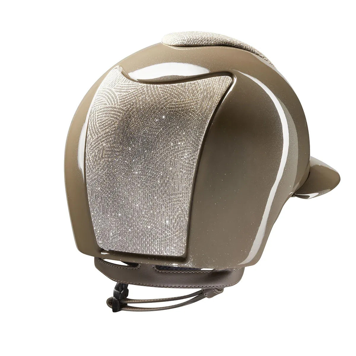 KEP Italia Cromo 2.0 Diamond Taupe Galassia Gold - Equine Helmets - M 51cm-M 52cm-M 53cm-M 54cm-M 55cm
