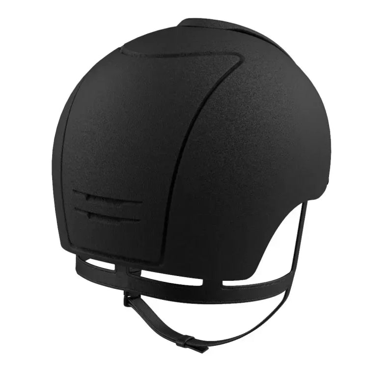 KEP Italia Cromo 2.0 Helmet Jockey Textured - Equine Helmets - Black / M 51cm-Black / M 52cm-Black / M 53cm-Black / M 54cm-Black / M 55cm