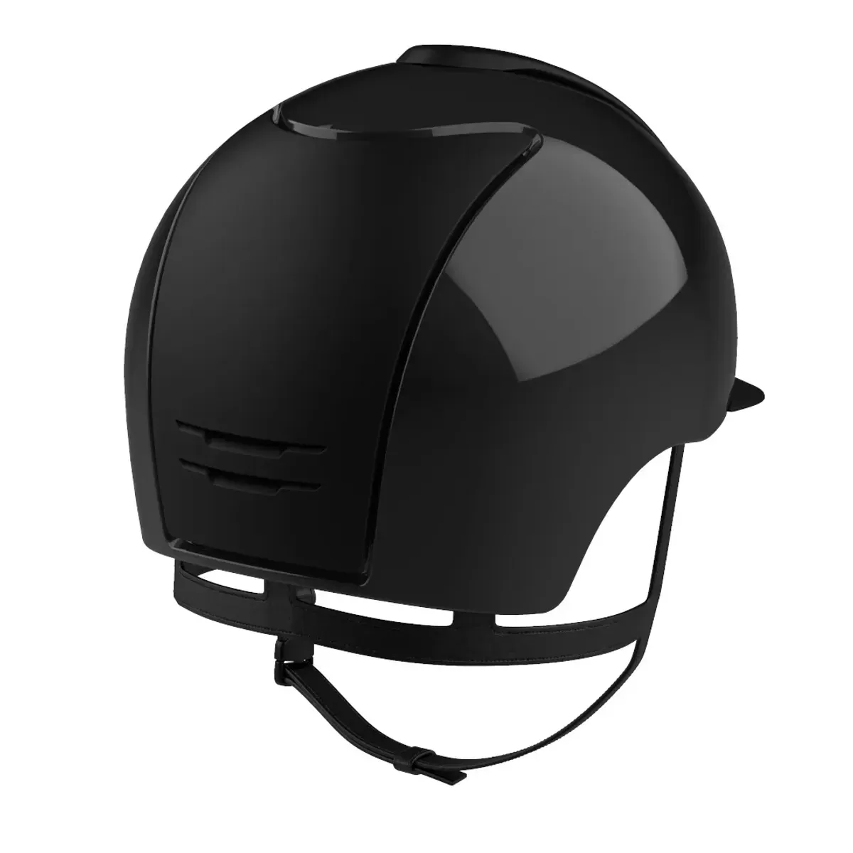 KEP Italia Cromo 2.0 Helmet Polish/Textile - Equine Helmets - Black / M 51cm-Black / M 52cm-Black / M 53cm-Black / M 54cm-Black / M 55cm