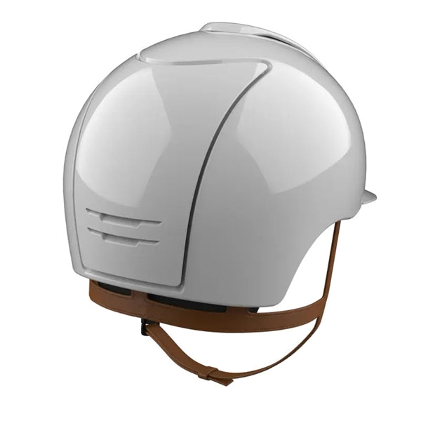 KEP Italia Cromo 2.0 Helmet Shine White - Equine Helmets - M 51cm-M 52cm-M 53cm-M 54cm-M 55cm