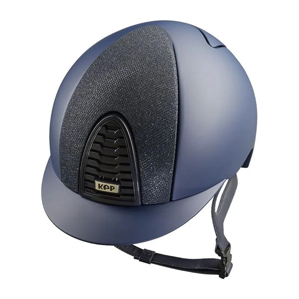 KEP Italia Cromo 2.0 Luminor Collection Matte - Equine Helmets - Blue / M 51cm-Blue / M 52cm-Blue / M 53cm-Blue / M 54cm-Blue / M 55cm