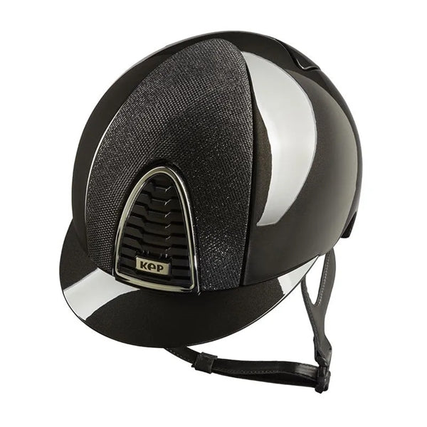 KEP Italia Cromo 2.0 Luminor Collection Shine Black - Equine Helmets - Chrome Frame / M 51cm-Chrome Frame / M 52cm-Chrome Frame / M 53cm-Chrome Frame / M 54cm-Chrome Frame / M 55cm