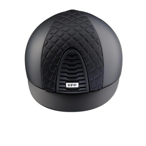 KEP Italia Cromo 2.0 Milano Collection Satin - Equine Helmets - Black Matte / M 51cm-Black Matte / M 52cm-Black Matte / M 53cm-Black Matte / M 54cm-Black Matte / M 55cm