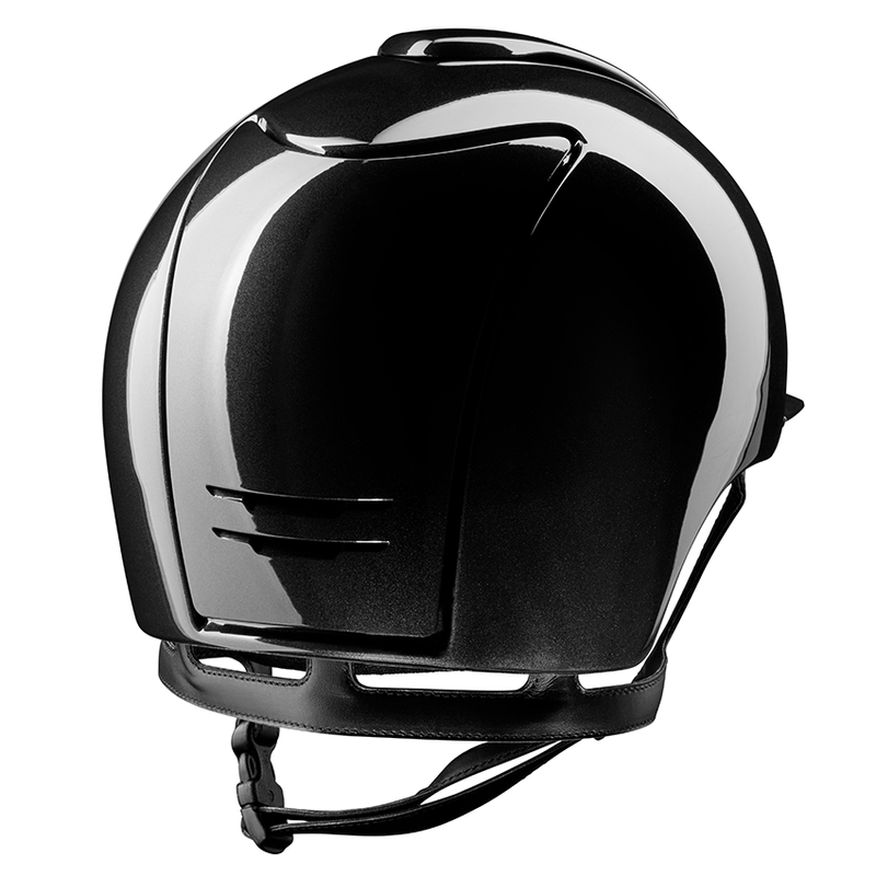 KEP Italia Cromo 2.0 Shine Black - Equine Helmets - Black Shine / M 51cm-Black Shine / M 52cm-Black Shine / M 53cm-Black Shine / M 54cm-Black Shine / M 55cm