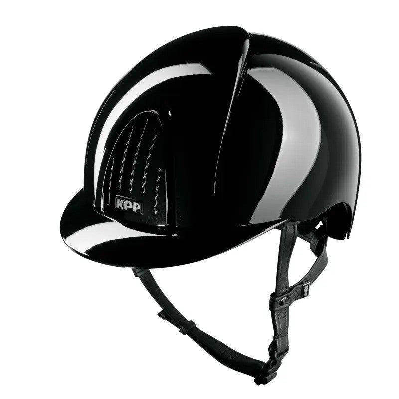 KEP Italia Smart Nova Metal Polish - Equine Helmets - Black / Black / M 51cm-Black / Black / M 52cm-Black / Black / M 53cm-Black / Black / M 54cm-Black / Black / M 55cm