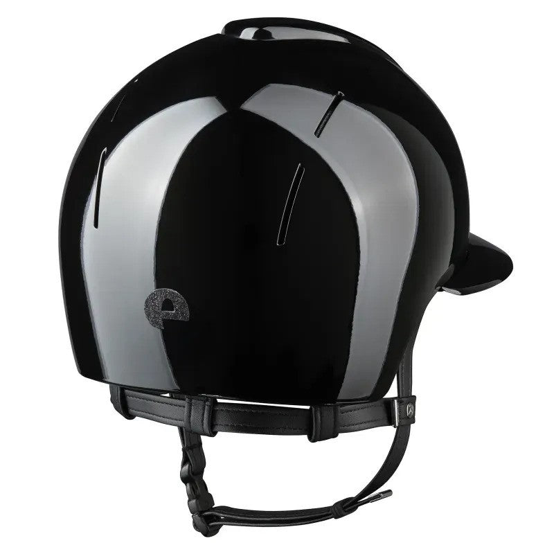 KEP Italia Smart Nova Metal Polish - Star Polo Visor - Equine Helmets - Black / Black / M 51cm-Black / Black / M 52cm-Black / Black / M 53cm-Black / Black / M 54cm-Black / Black / M 55cm