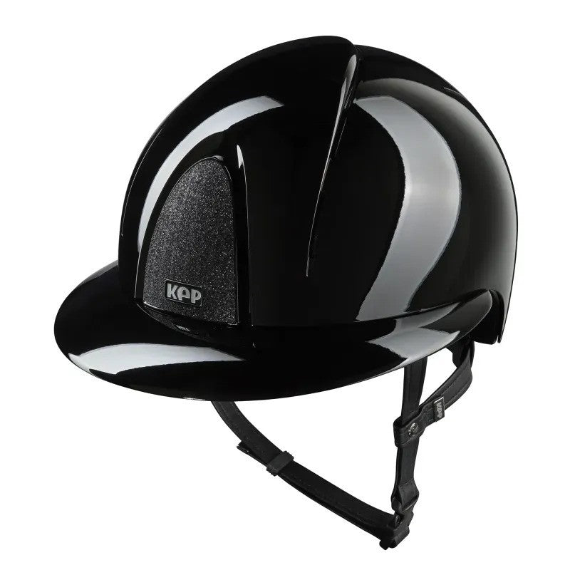 KEP Italia Smart Nova Metal Polish - Star Polo Visor - Equine Helmets - Black / Black / M 51cm-Black / Black / M 52cm-Black / Black / M 53cm-Black / Black / M 54cm-Black / Black / M 55cm