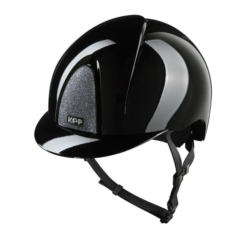 KEP Italia Smart Nova Metal Polish - Star Silver - Equine Helmets - Black / Black / M 51cm-Black / Black / M 52cm-Black / Black / M 53cm-Black / Black / M 54cm-Black / Black / M 55cm