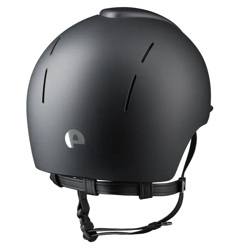 KEP Italia Smart Nova Textile - Equine Helmets - Black / Black / M 51cm-Black / Black / M 52cm-Black / Black / M 53cm-Black / Black / M 54cm-Black / Black / M 55cm