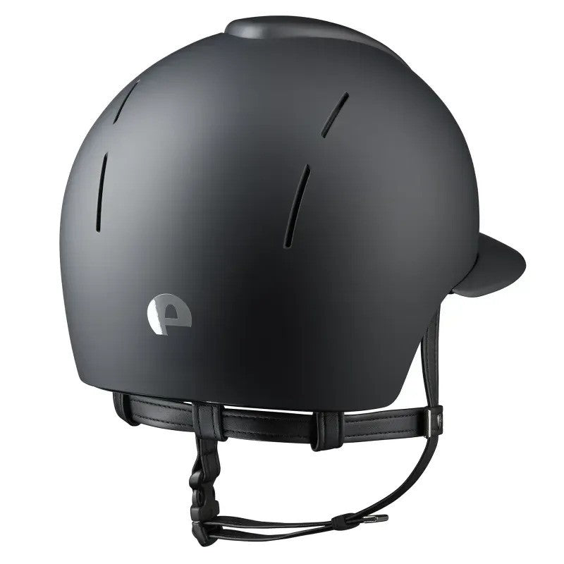 KEP Italia Smart Nova Textile - Polo Visor - Equine Helmets - Black / Black / M 51cm-Black / Black / M 52cm-Black / Black / M 53cm-Black / Black / M 54cm-Black / Black / M 55cm