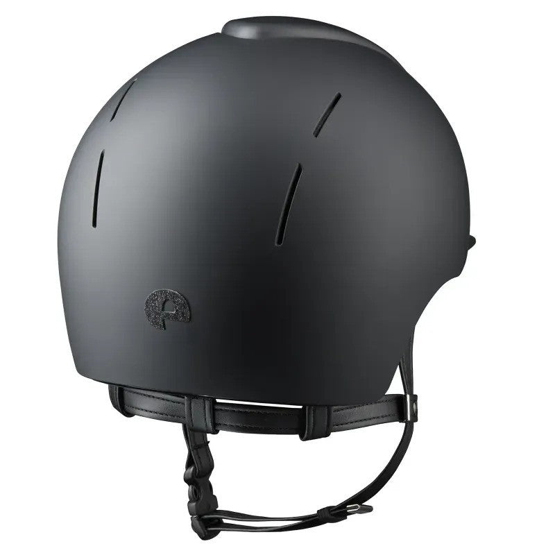 KEP Italia Smart Nova Textile - Star - Equine Helmets - Black / Black / M 51cm-Black / Black / M 52cm-Black / Black / M 53cm-Black / Black / M 54cm-Black / Black / M 55cm