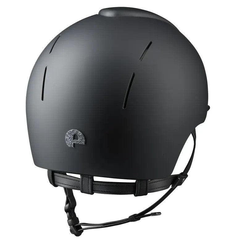 KEP Italia Smart Nova Textile - Star Silver - Equine Helmets - Black / Black / M 51cm-Black / Black / M 52cm-Black / Black / M 53cm-Black / Black / M 54cm-Black / Black / M 55cm