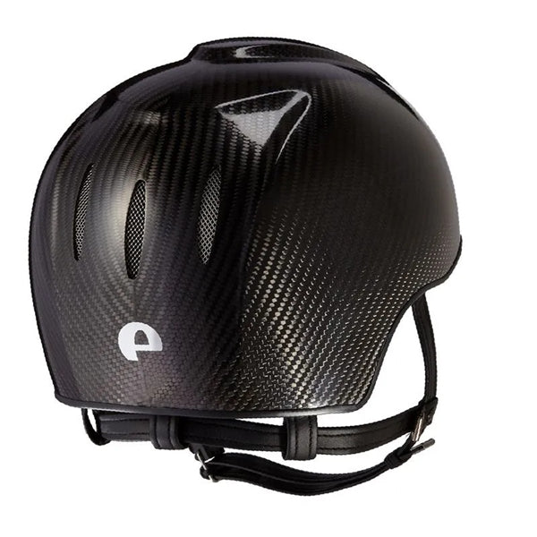 Kep E-Light Carbon Helmet Gloss Black - Equine Helmets - No Inserts - Jockey / M 51cm-No Inserts - Jockey / M 52cm-No Inserts - Jockey / M 53cm-No Inserts - Jockey / M 54cm-No Inserts - Jockey / M 55cm