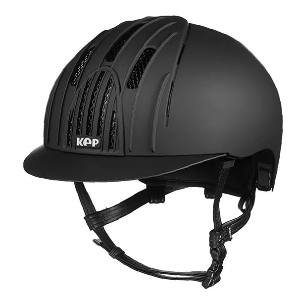 Kep Endurance Fast Helmet Textile Black - Equine Helmets - Black Polish / M 51cm-Black Polish / M 52cm-Black Polish / M 53cm-Black Polish / M 54cm-Black Polish / M 55cm