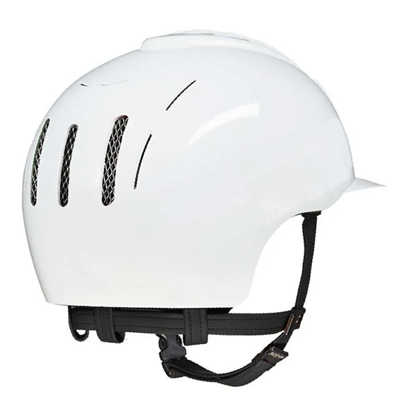 Kep Endurance Helmet White Polish - Equine Helmets - M 51cm-M 52cm-M 53cm-M 54cm-M 55cm