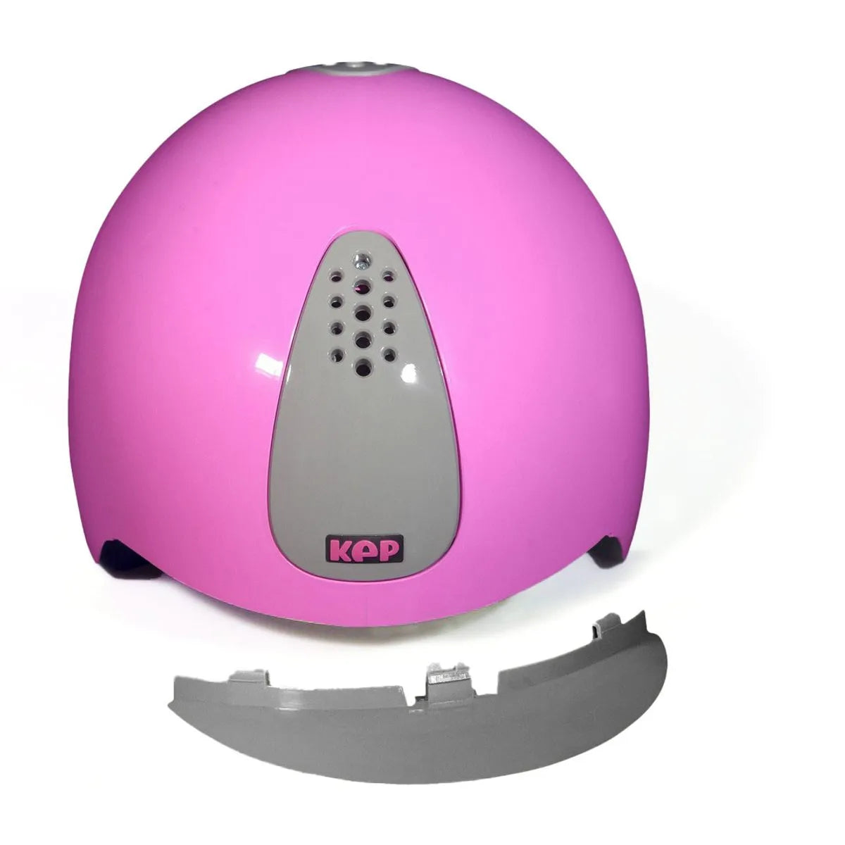 Kep Italia Keppy Kids Helmet - Pink & Grey - Equine Helmets - 49cm-50cm-51cm-52cm-53cm