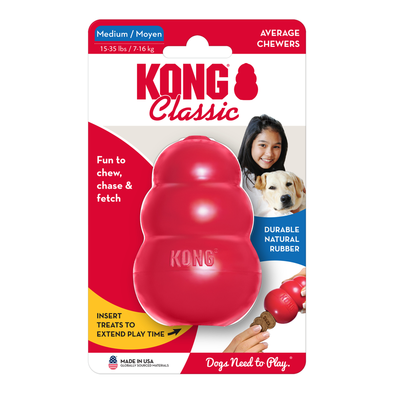 Kong Classic Red T2 Medium - Dog Toys - Default Title