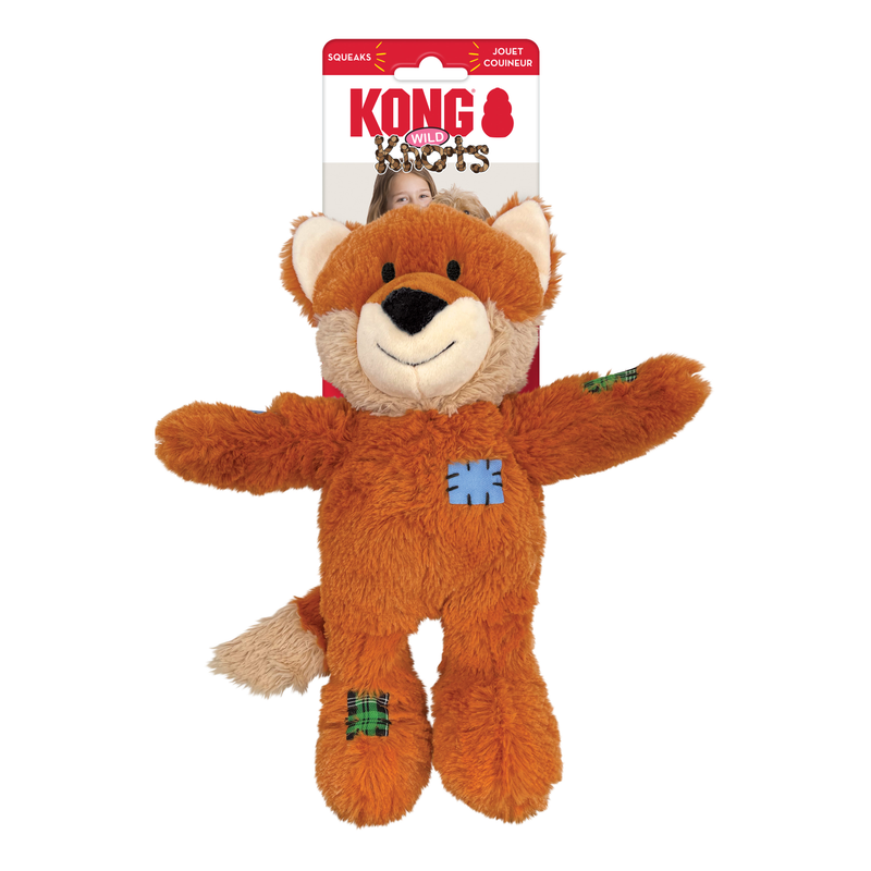 Kong Floppy Knots Fox Small / Medium - Dog Toys - Default Title